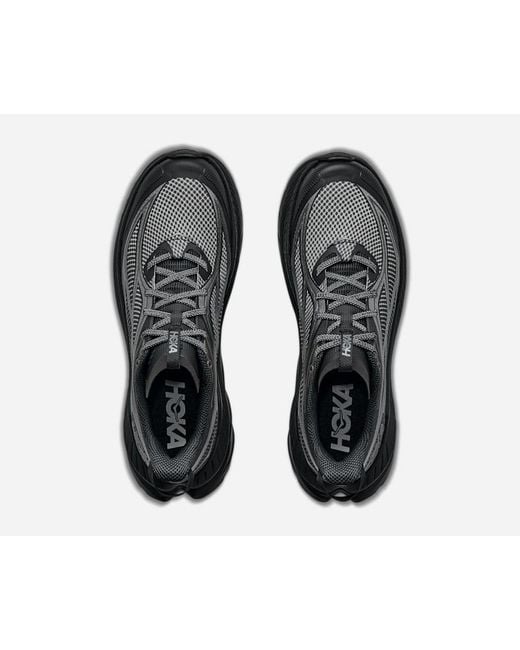 Hoka One One Black Mach Remastered Aura Lifestyle Shoes for men