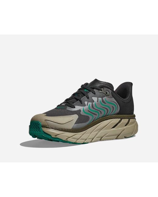 Stealth/Tech Clifton LS Chaussures en Castlerock/Barley Taille 36 | Lifestyle Hoka One One en coloris Blue