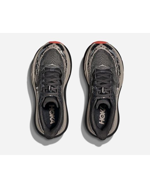 Hoka One One Black Stinson 7 Trail Shoes