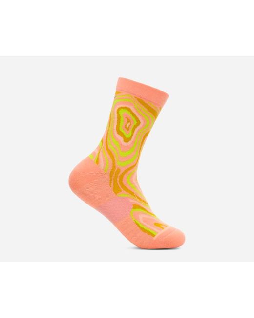 Hoka One One Orange Topo Socken in Run Topo Größe XL