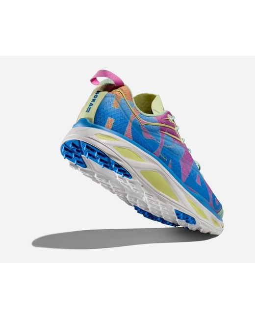 Hoka One One Blue Huaka Origins Lifestyle Shoes