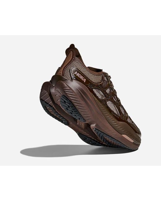 Hoka One One Brown Mach X Caged Lifestyle Shoes