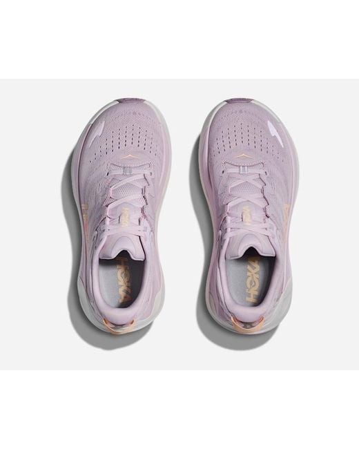 Hoka One One Purple Gaviota 6 Road Running Shoes
