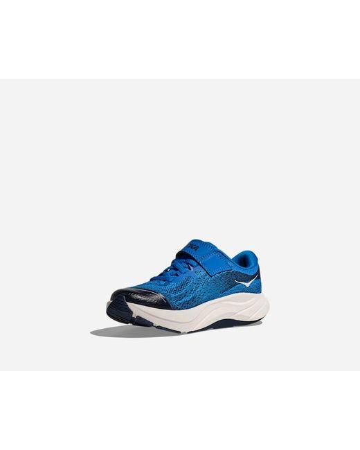 Hoka One One Blue Kid's Rincon 4 Road Running Shoes