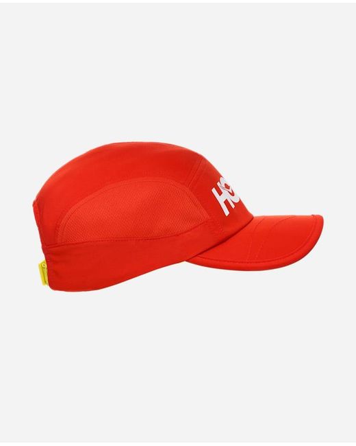 Hoka One One Red Run Hat