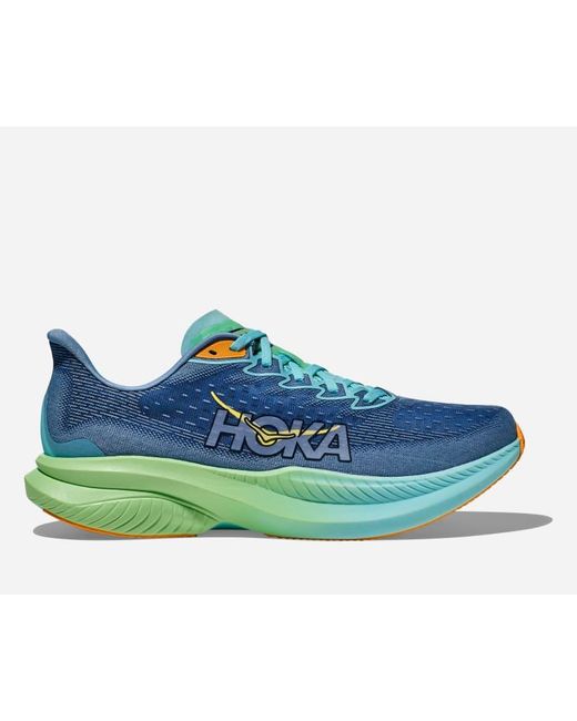 Hoka One One Blue Mach 6 Road Running Shoes for men