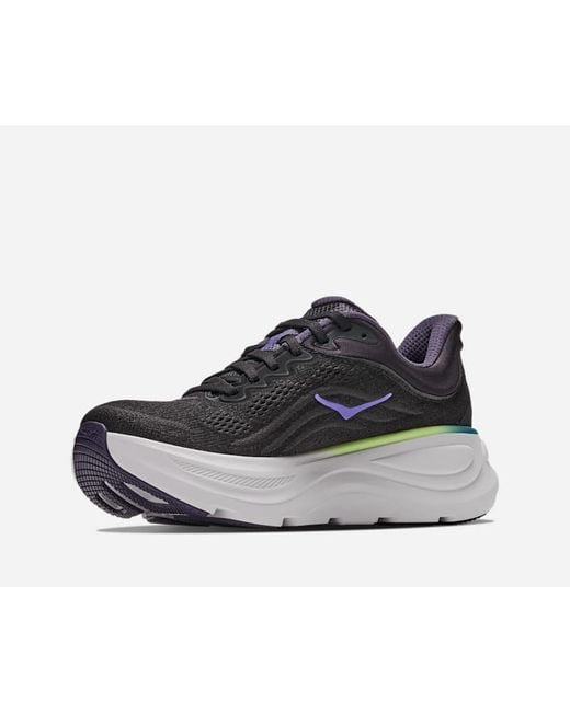 Hoka One One Gray Bondi 9 Road Running Shoes