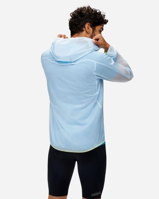 Hoka One One Blue Skyflow Jacket for men