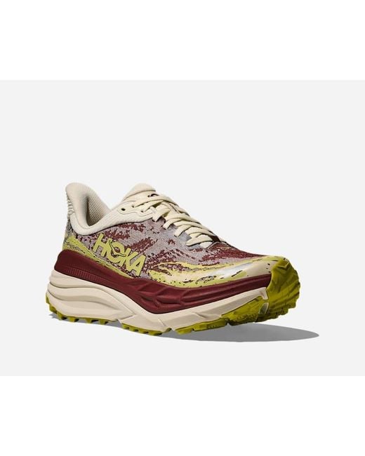 Hoka One One Brown Stinson 7 Trail Shoes