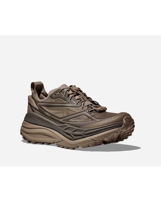 Hoka One One Brown Stinson One7 Trail Shoes