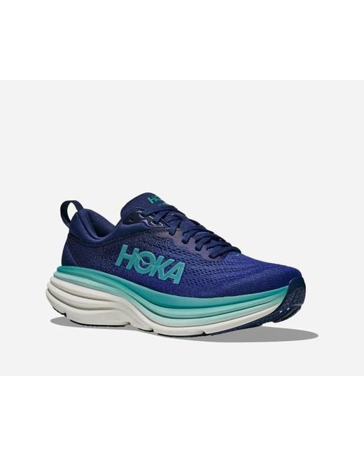 Hoka One One Blue Bondi 8 Road Running Shoes
