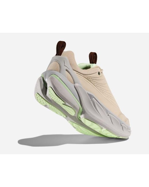 Hoka One One White Elevon X Lifestyle Shoes