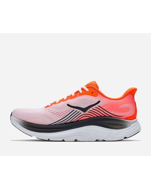 Hoka One One Red Clifton 11 Road Running Shoes for men