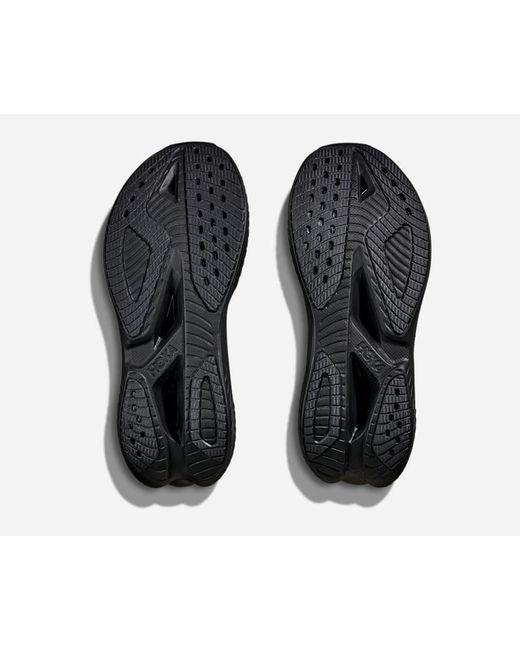 Hoka One One Black Mach X Caged Lifestyle Shoes
