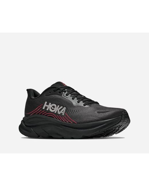 Hoka One One Black Clifton 11 Road Running Shoes for men