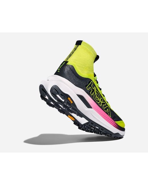 Hoka One One Yellow Tecton X 3 Trail Shoes for men
