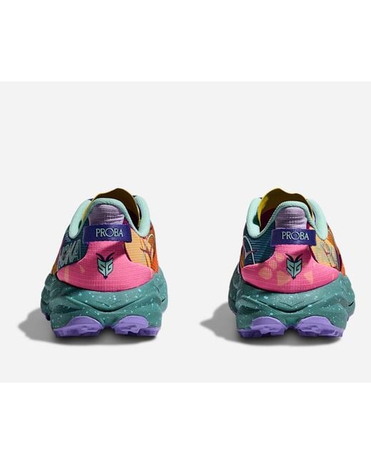 Hoka One One Blue Kid's Speedgoat 6 Studio Proba Lifestyle Shoes