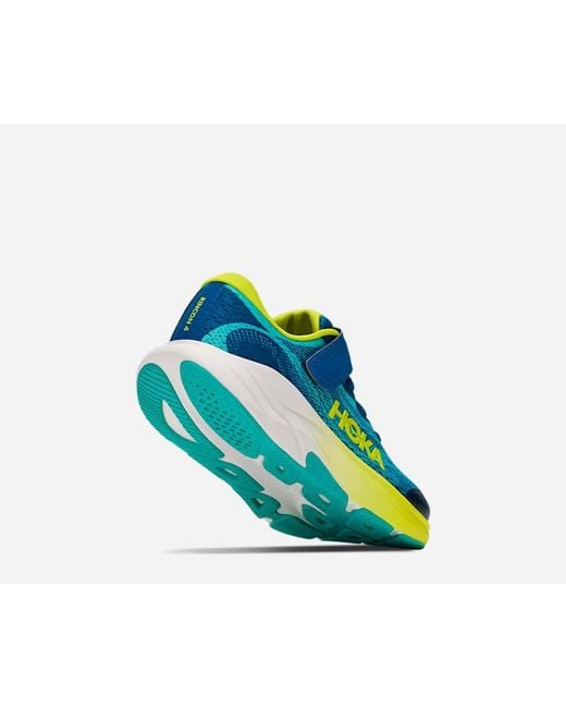 Hoka One One Blue Kid's Rincon 4 Road Running Shoes