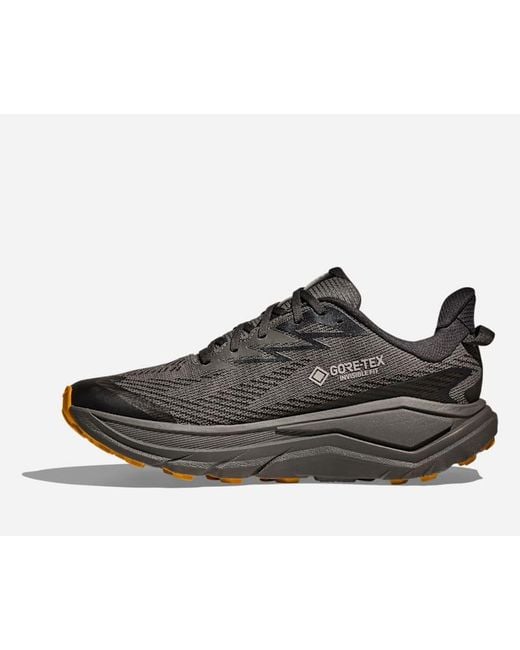 Hoka One One Black Challenger 8 Gore-tex Trail Shoes for men