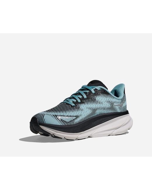 Hoka One One Blue Clifton 9 Gore-tex Road Running Shoes