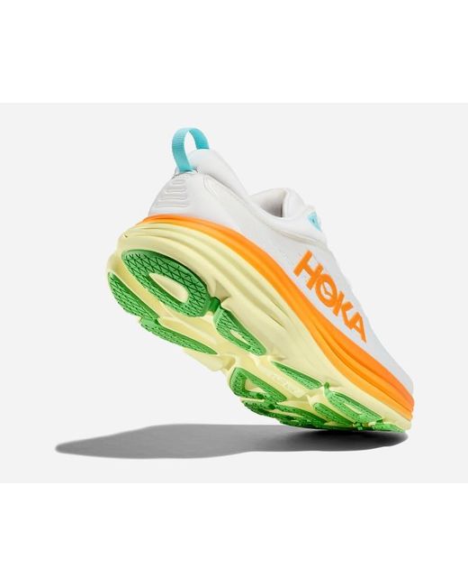 Hoka One One Yellow Bondi 8 Road Running Shoes for men