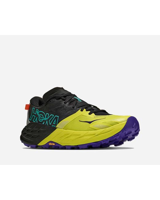 Hoka One One Yellow Speedgoat 7 Trail Shoes for men