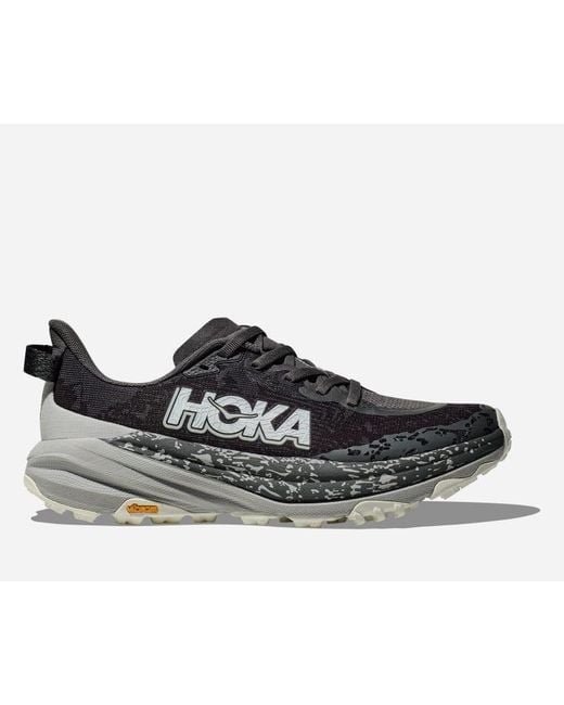 Hoka One One Black Speedgoat 6 Trail Shoes