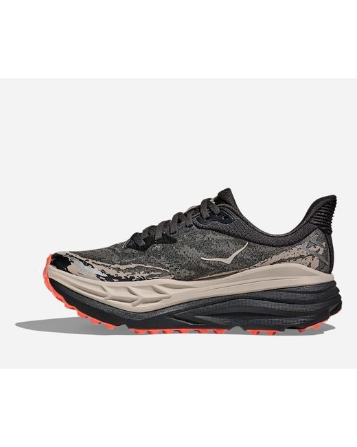Hoka One One Black Stinson 7 Trail Shoes