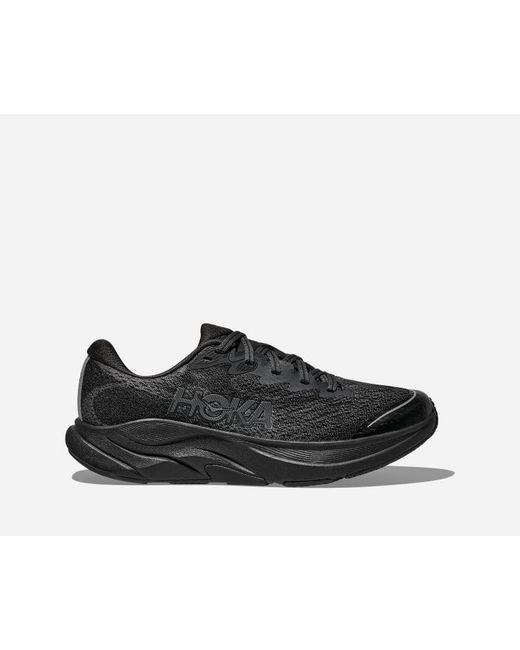 Hoka One One Black Kid's Rincon 4 Road Running Shoes