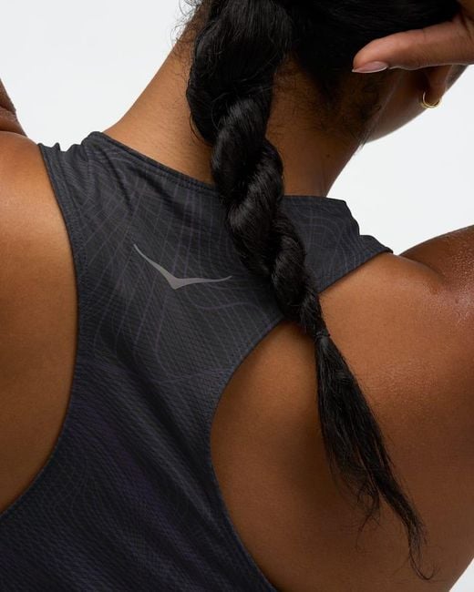 Hoka One One Blue Everyrun Tank Top
