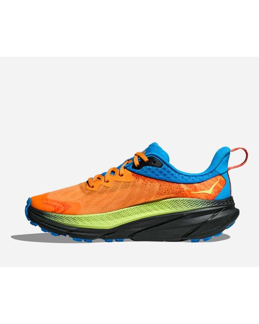 Hoka One One Blue Challenger 7 Gore-tex Trail Shoes for men
