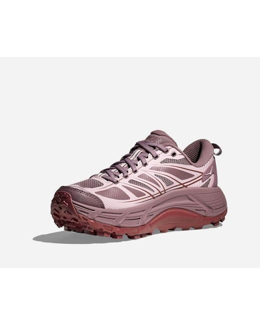 Hoka One One Pink Mafate Speed 2 Lifestyle Shoes