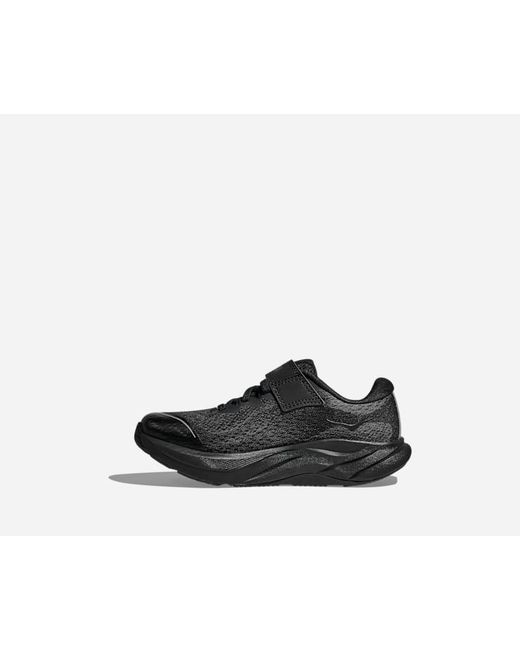 Hoka One One Black Kid's Rincon 4 Road Running Shoes