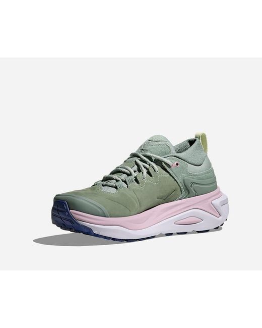 Hoka One One Gray Kaha 3 Low Gore-tex Hiking Shoes