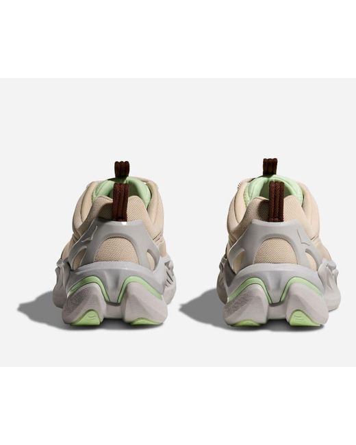 Hoka One One White Elevon X Lifestyle Shoes