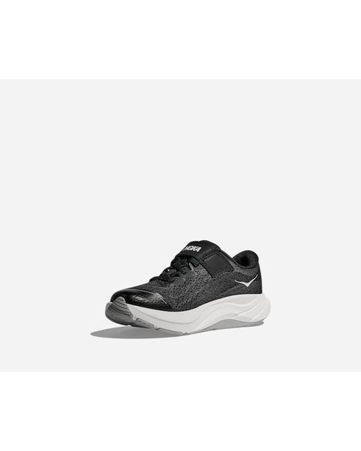 Hoka One One Black Kid's Rincon 4 Road Running Shoes
