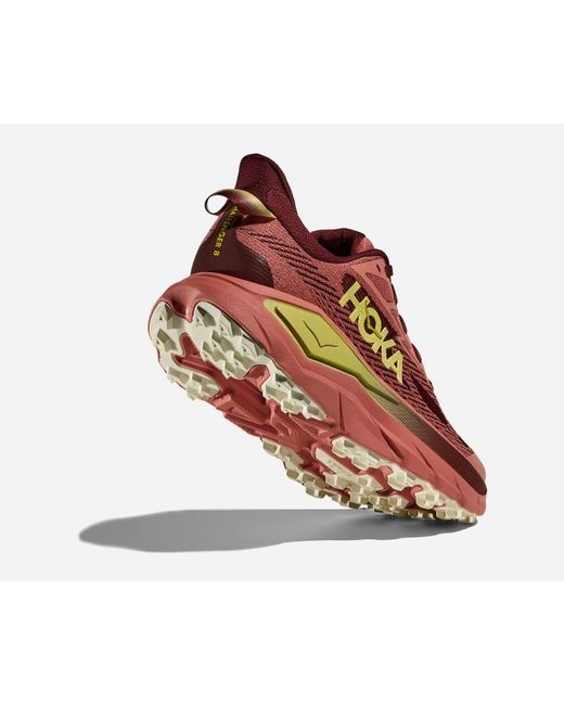 Hoka One One Red Challenger 8 Road Running Shoes