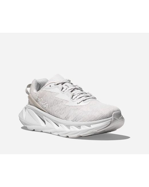 Hoka One One Elevon 2 TS Schuhe in White/Cosmic Grey Größe 38 | Tägliches Training