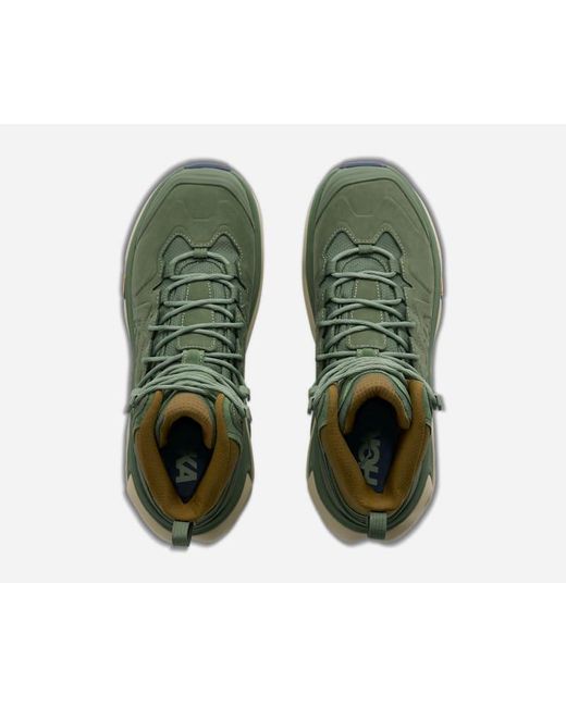 Hoka One One Green Kaha 3 Gore-tex Hiking Shoes for men