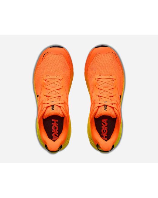 Hoka One One Yellow Challenger 8 Road Running Shoes for men