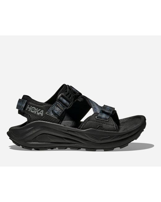 Hoka One One Black Infini Hike Tc Hiking Sandals for men