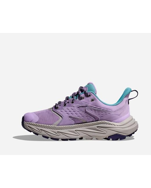 Hoka One One Purple Anacapa 2 Low Gore-tex Hiking Shoes