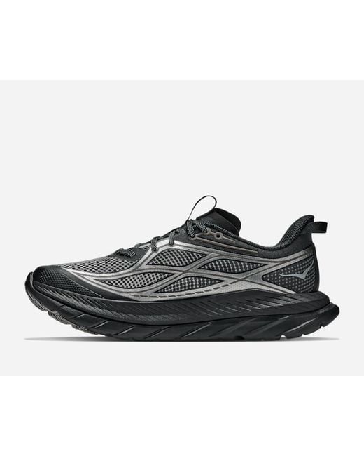 Hoka One One Black Mach Remastered Aura Lifestyle Shoes for men