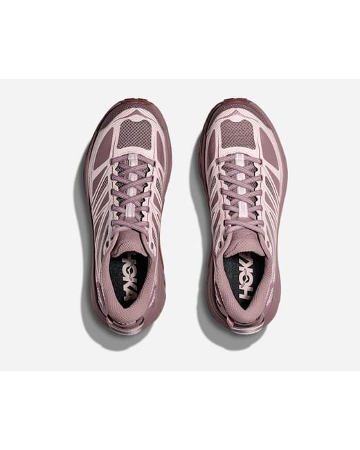 Hoka One One Pink Mafate Speed 2 Lifestyle Shoes