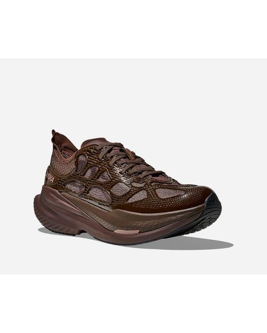 Hoka One One Brown Mach X Caged Lifestyle Shoes