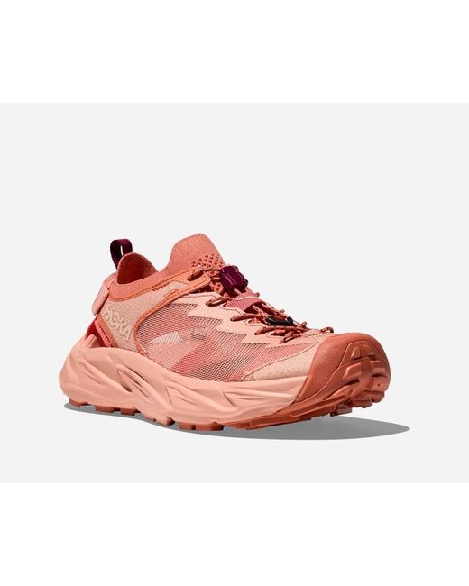 Hoka One One Pink Hopara 2 Schuhe für Damen in Dry Clay/Feldspar Größe 38 | Wandern