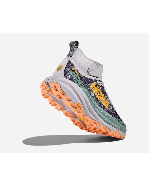 Hoka One One Blue Speedgoat 6 Mid Gore-tex Trail Shoes