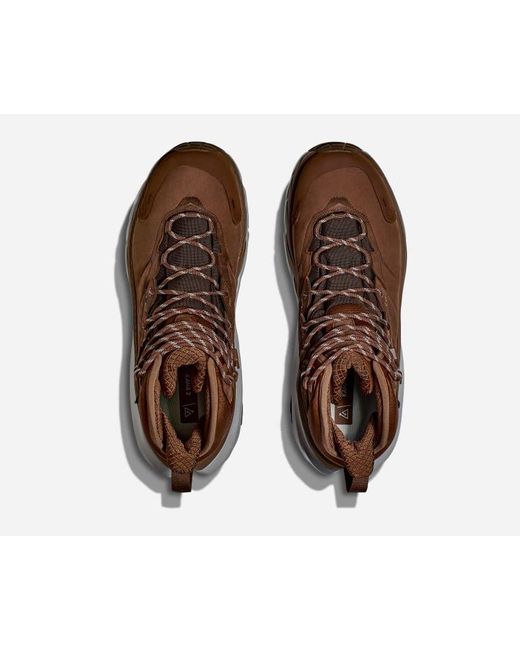 Kaha 2 GORE-TEX Chaussures pour Homme en Dark Brown/Harbor Mist Taille 40 2/3 | Randonnée Hoka One One pour homme