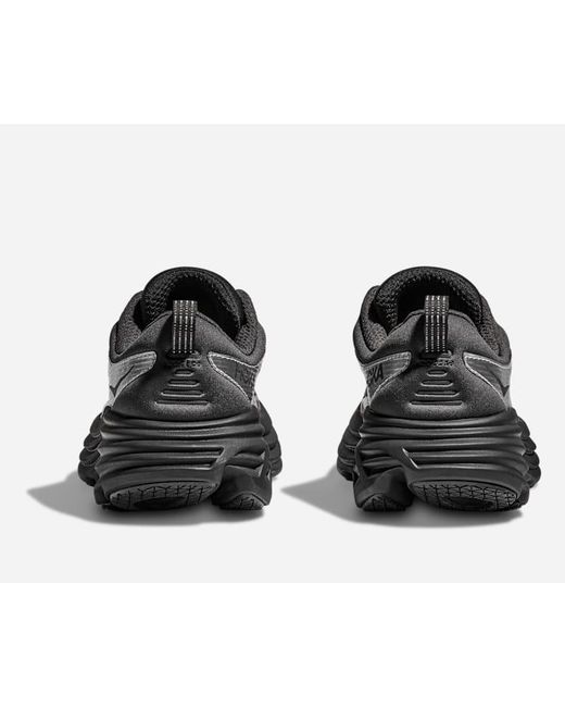 Hoka One One Black Stealth/tech Bondi 8 Caged Lifestyle Shoes