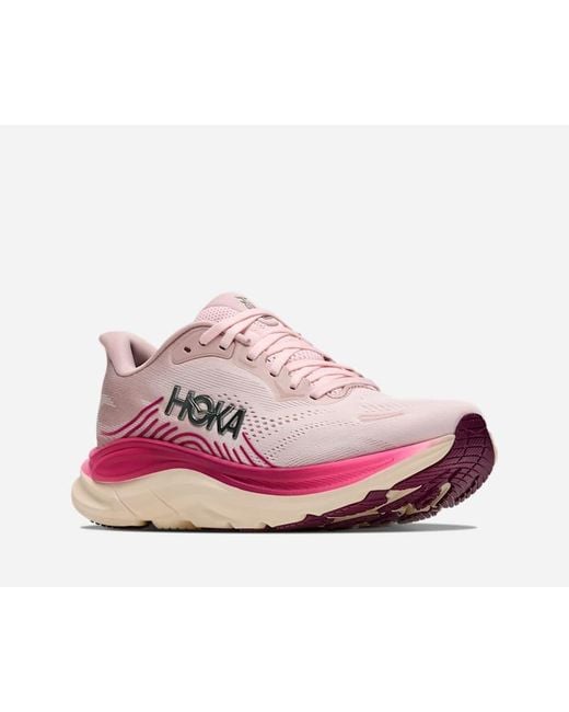 Hoka One One Pink Clifton 11 Road Running Shoes